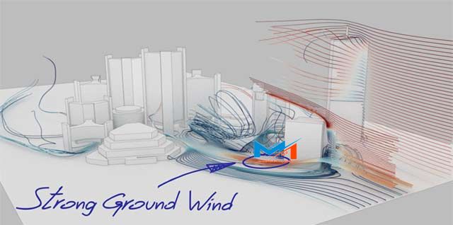 دانلود پاورپوینت باد در معماری