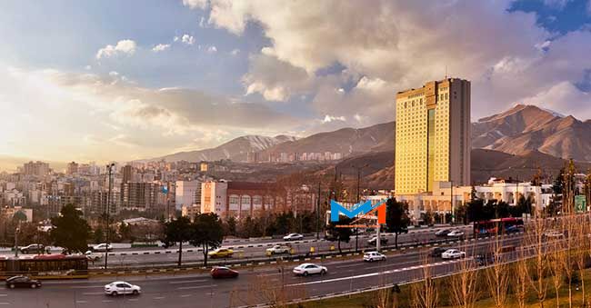 پلان هتل اسپیناس پالاس تهران 