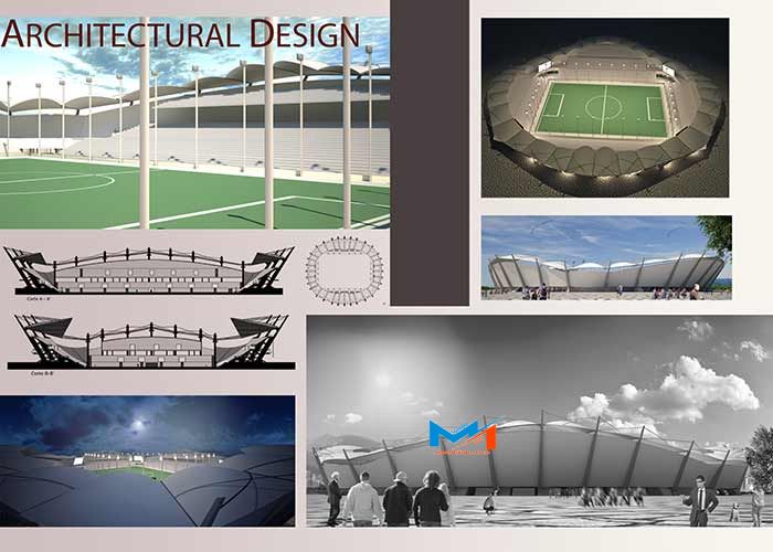 پروژه استادیوم ورزشی