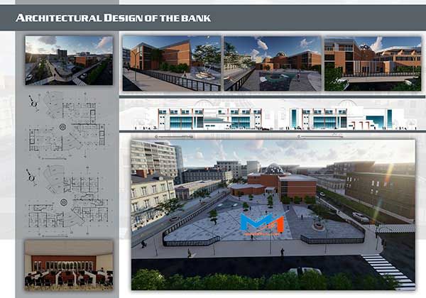 طرح معماری بانک مرکزی