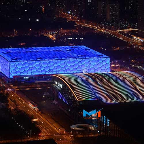 پلان مرکز ملی ورزش های آبی پکن