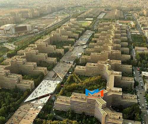 پاورپوینت معماری شهرک اکباتان تهران